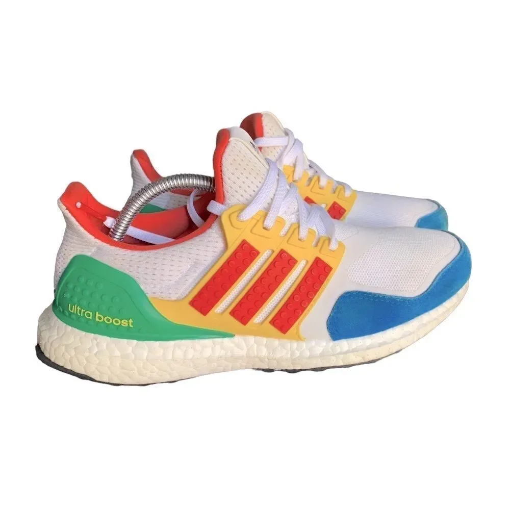 Adidas Ultraboost DNA X Lego Multi Color Running Shoe Sz 6.5